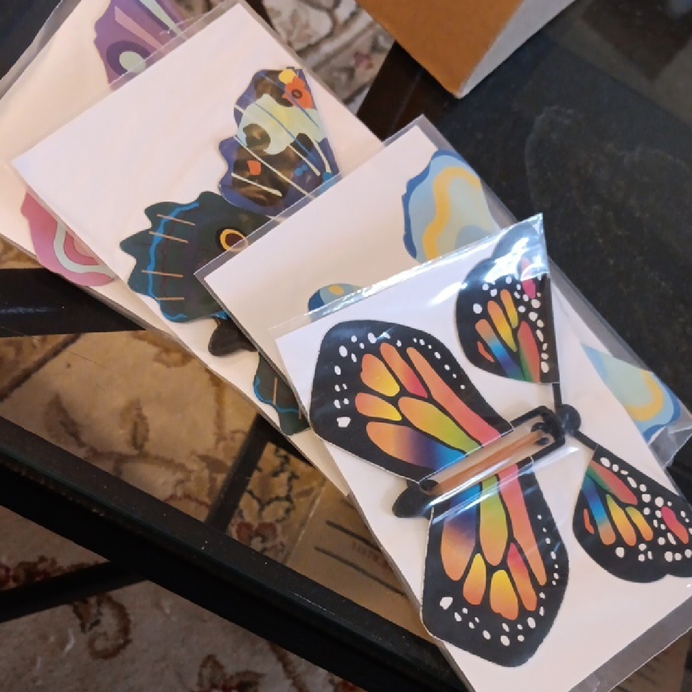 FLYING BUTTERFLIES